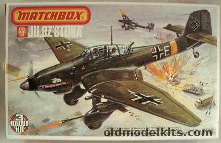 Matchbox 1/72 Junkers Ju-87 Stuka - SG1 Panzerknacker 1943 or St.G2 Immelmann Russian Winter 1943/44, PK-111 plastic model kit